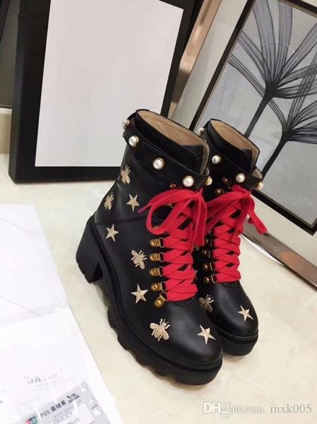 new arrival brand women boots luxury designer thick heel desert platform boot bee star genuine leather winter shoe size 35-41 mk03, Black
new arrival brand women boots luxury designer thick heel desert platform boot bee star genuine leather winter shoe size 35-41 mk03, Black