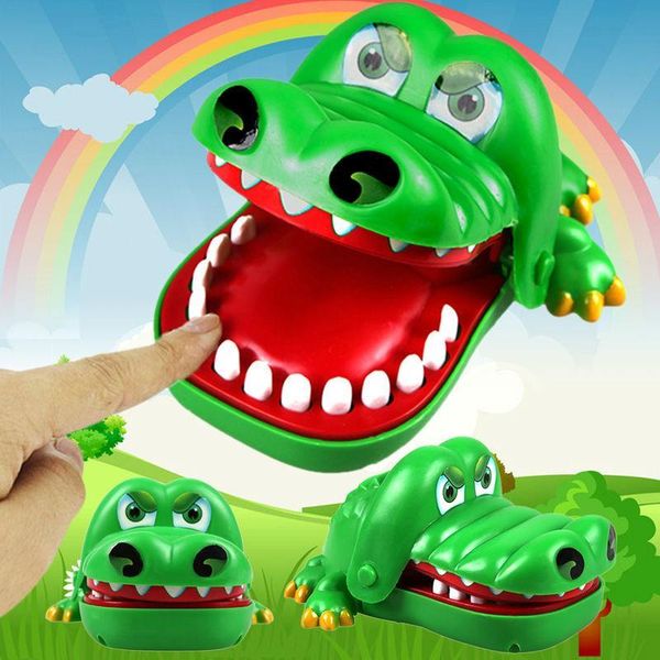 large crocodile mouth dentist bite finger game funny novelty gag toy for kids children play fun
large crocodile mouth dentist bite finger game funny novelty gag toy for kids children play fun