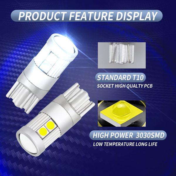 2pcs t10 9smd car interior led lights bright license plate led lamps replacement bulbs j99
2pcs t10 9smd car interior led lights bright license plate led lamps replacement bulbs j99