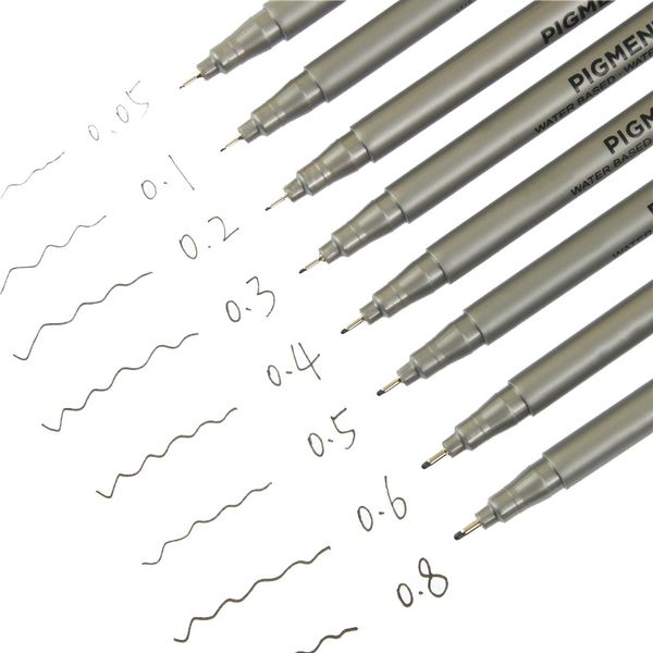 1pcs water based brush markers different size pigment liner triangular fineliner pens for art supplies stationery convenient use
1pcs water based brush markers different size pigment liner triangular fineliner pens for art supplies stationery convenient use