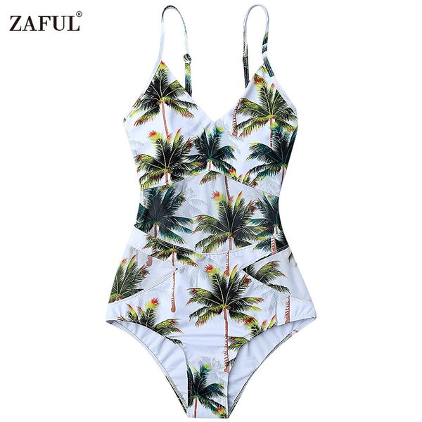 zaful one piece bikini swimwear women plant elastic spaghetti strap coco palm tree swimsuit bathing suits size s//l/xl (white, White;black
zaful one piece bikini swimwear women plant elastic spaghetti strap coco palm tree swimsuit bathing suits size s//l/xl (white, White;black