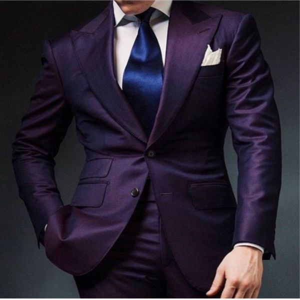 elegant mens suits 2019 formal peaked lapel slim fit suit purple tuxedo groom 2 piece set wedding suits for men (jacket+pant, White;black
elegant mens suits 2019 formal peaked lapel slim fit suit purple tuxedo groom 2 piece set wedding suits for men (jacket+pant, White;black