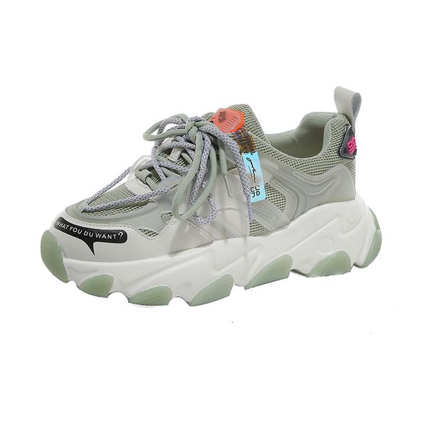 2020 new summer net red breathable sports shoes wild casual dirty thick platform shoes women, Black
2020 new summer net red breathable sports shoes wild casual dirty thick platform shoes women, Black