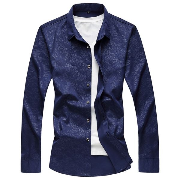 men's casual shirts 2021 autumn men slim shirt business dark flower long sleeve male plus size brand clothes black navy red purple, White;black
men's casual shirts 2021 autumn men slim shirt business dark flower long sleeve male plus size brand clothes black navy red purple, White;black