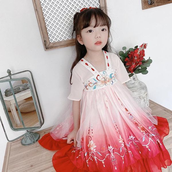 baby dress embroidered floral summer girls princess dress vintage style chinese design baby dresses, Red;yellow
baby dress embroidered floral summer girls princess dress vintage style chinese design baby dresses, Red;yellow