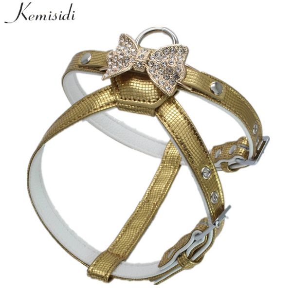 kemisidi pet harness bling rhinestone pu кожаного puppy ошейники безопасность контроль прогулка дополнительный chest 40-47cm chien collier s
kemisidi pet harness bling rhinestone pu кожаного puppy ошейники безопасность контроль прогулка дополнительный chest 40-47cm chien collier s