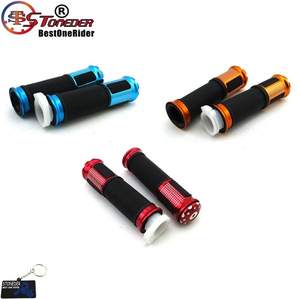 stoneder 22mm 7/8" handlebar aluminum rubber hand grips universal for quad atv 4 wheeler pit dirt bike gas motorized bicycle
stoneder 22mm 7/8" handlebar aluminum rubber hand grips universal for quad atv 4 wheeler pit dirt bike gas motorized bicycle