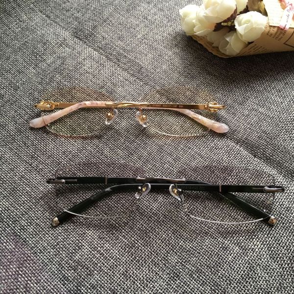 2019 business ol trimming plain anti-blue light computer frameless temperament glasses men's and women's computer glasses, Silver
2019 business ol trimming plain anti-blue light computer frameless temperament glasses men's and women's computer glasses, Silver