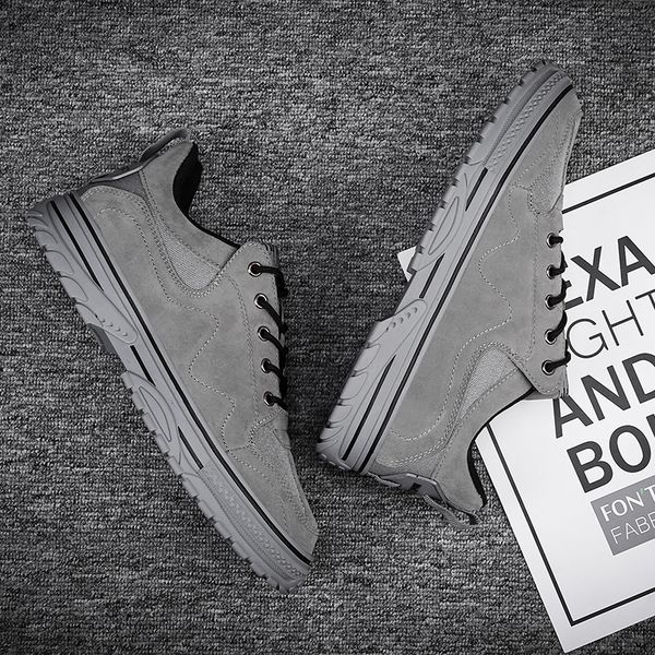 spring and autumn tooling men's shoes, comfortable wild casual men's shoes, lightweight and simple canvas shoes, Black
spring and autumn tooling men's shoes, comfortable wild casual men's shoes, lightweight and simple canvas shoes, Black