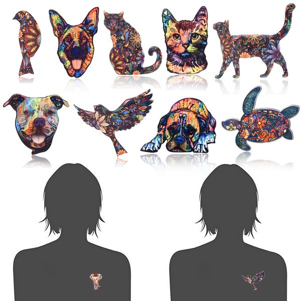 lapel tortoise dog bird elephant scarf acrylic business suit animals shirt 1pc denim horse cat hat bag brooches valentines gift, Gray
lapel tortoise dog bird elephant scarf acrylic business suit animals shirt 1pc denim horse cat hat bag brooches valentines gift, Gray