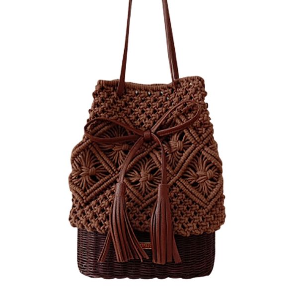 women's straw bucket bag messenger bag tassel woven handbag shoulder 
women's straw bucket bag messenger bag tassel woven handbag shoulder