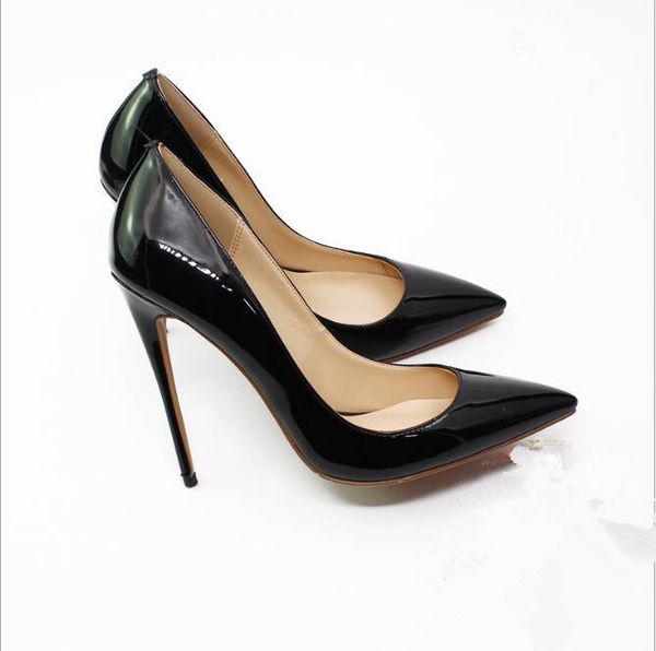 fashion women shoes styles 8cm 10cm 12cm high heels shoes nude color genuine leather point toe pumps rubber wedding shoes, Black
fashion women shoes styles 8cm 10cm 12cm high heels shoes nude color genuine leather point toe pumps rubber wedding shoes, Black