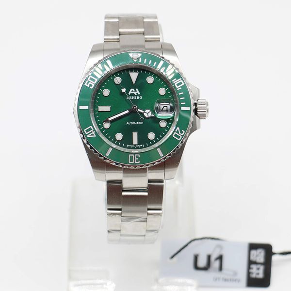 u1 factory aehibo brand ceramic bezel hulk dial date automatic mechanical mens watch 40mm 116610lv 116610 st9 mens watches wristwatches, Slivery;brown
u1 factory aehibo brand ceramic bezel hulk dial date automatic mechanical mens watch 40mm 116610lv 116610 st9 mens watches wristwatches, Slivery;brown