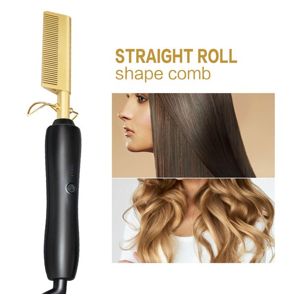 new hair curler curling iron hair straightener comb electric environmentally friendly titanium alloy comb dropshipp store
new hair curler curling iron hair straightener comb electric environmentally friendly titanium alloy comb dropshipp store