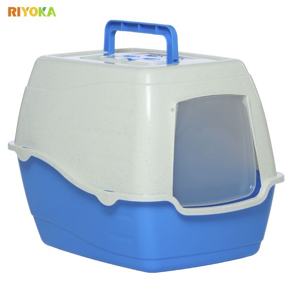 ruiyou home cat toilet splittable fractional anti-spill enclosed cat antibacterial durable and easy to cleaning cat-l20
ruiyou home cat toilet splittable fractional anti-spill enclosed cat antibacterial durable and easy to cleaning cat-l20