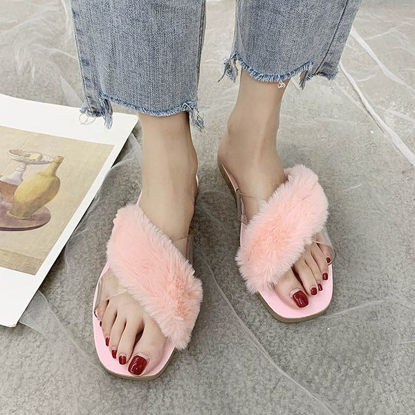 women 1-3cm heel height stylish elegant plush decor all-match anti-slip solid color flat slipper lazy slippers, Black;white
women 1-3cm heel height stylish elegant plush decor all-match anti-slip solid color flat slipper lazy slippers, Black;white