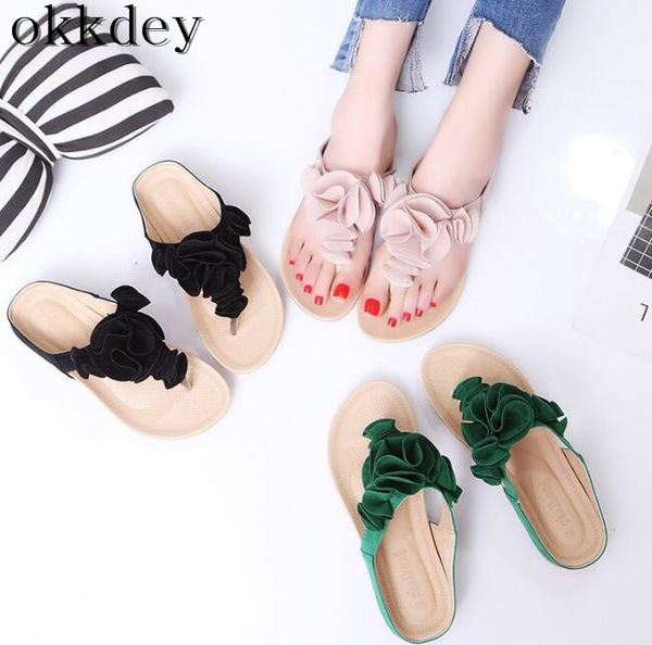 woman slippers new fashion bohemian flowers flat round head thick bottom wedge with flip flops female slippers a051, Black
woman slippers new fashion bohemian flowers flat round head thick bottom wedge with flip flops female slippers a051, Black