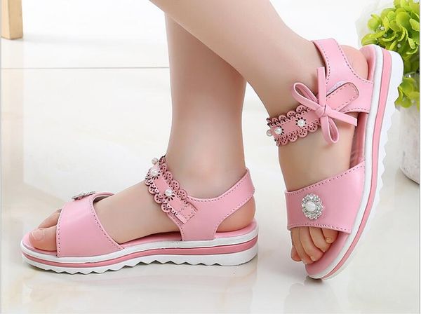 pearl new pink white fashion non-slip soft bottom bows sandals summer new korean girls sandals kids princess shoes, Black;red
pearl new pink white fashion non-slip soft bottom bows sandals summer new korean girls sandals kids princess shoes, Black;red