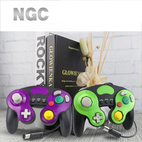 Wired Gamepad Gamecube Controller For Ngc Console Wii Game Cube 3 Analog Stick Vibration Gaming Turbo Slow Start Decoration