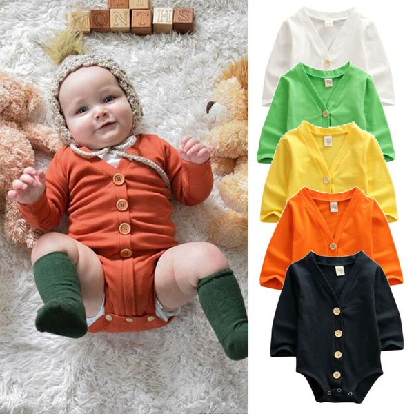 emmababy новорожденный мальчик девочка сплошной хлопок с длинным рукавом комбинезон v-образным вырезом комбинезон одежда наряды 5цвета 0-24, Blue
emmababy новорожденный мальчик девочка сплошной хлопок с длинным рукавом комбинезон v-образным вырезом комбинезон одежда наряды 5цвета 0-24, Blue