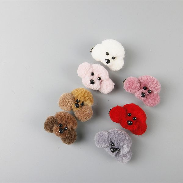 boutique 20pcs/7c fashion cute pom pom dog hairpins solid mini poodle animal head hair clips princess headware hair accessories, Slivery;white
boutique 20pcs/7c fashion cute pom pom dog hairpins solid mini poodle animal head hair clips princess headware hair accessories, Slivery;white