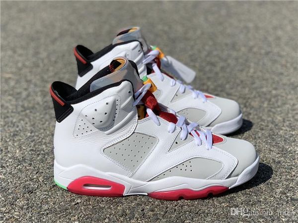 authentic air high 6 hare basketball shoes men women neutral grey white true red black sneakers sports ct8529-062 with original box
authentic air high 6 hare basketball shoes men women neutral grey white true red black sneakers sports ct8529-062 with original box