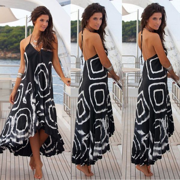 2018 Summer Women Dresses Sling Sleeveless Print Circle Floor Length Boho Chiffon Party Evening Beach Long Maxi Dress Sundress
2018 Summer Women Dresses Sling Sleeveless Print Circle Floor Length Boho Chiffon Party Evening Beach Long Maxi Dress Sundress