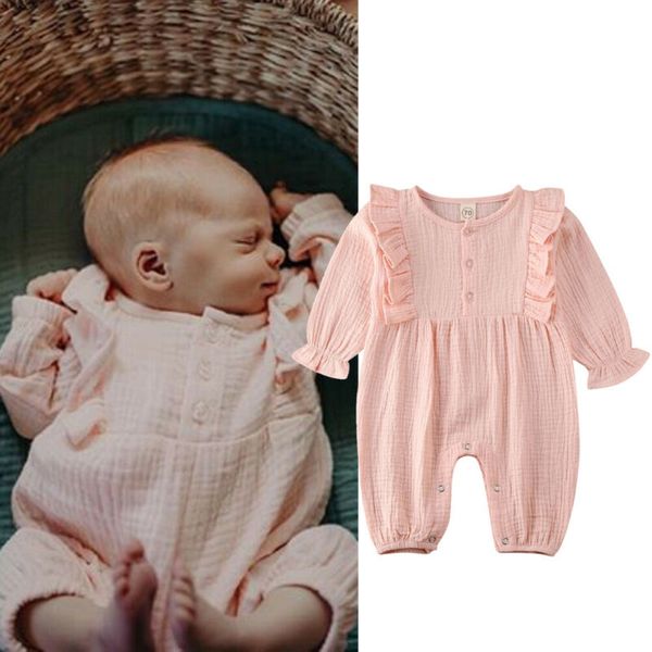 pudcoco newborn baby girl clothes long sleeve ruffle romper jumpsuit overall outfit 0-18m, Blue
pudcoco newborn baby girl clothes long sleeve ruffle romper jumpsuit overall outfit 0-18m, Blue
