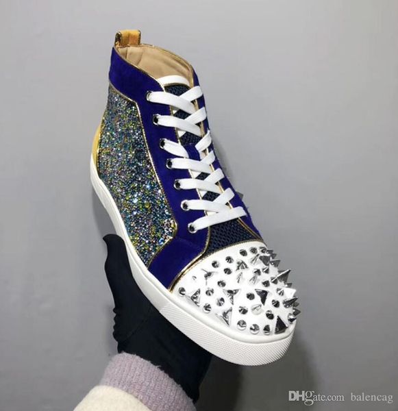 2018 new season red bottom sneakers men shoes luxury print silver pik pik no limit men's sneaker studs and rhinestones graffiti wholesa, Black
2018 new season red bottom sneakers men shoes luxury print silver pik pik no limit men's sneaker studs and rhinestones graffiti wholesa, Black