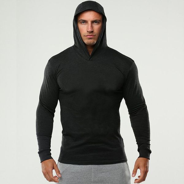 size m to 2xl men's solid fitness sports hoodies sweatshirts hombres slim breathable light thin hooded sweatshirts, Black
size m to 2xl men's solid fitness sports hoodies sweatshirts hombres slim breathable light thin hooded sweatshirts, Black