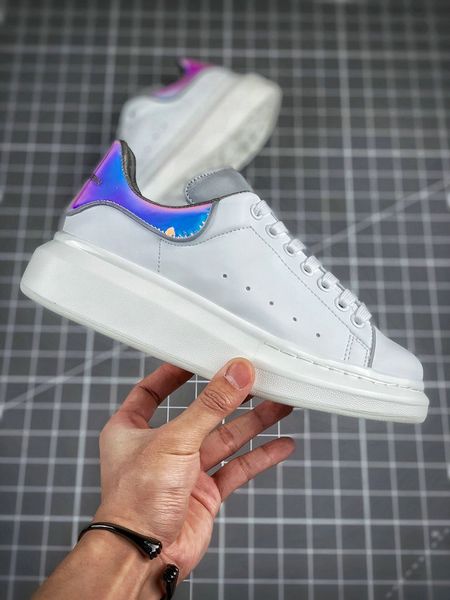 queens white yellow rainbow luxurious oversized raised 3m reflective casual shoes designer shoes men women sneakers size 36-44, White;red
queens white yellow rainbow luxurious oversized raised 3m reflective casual shoes designer shoes men women sneakers size 36-44, White;red