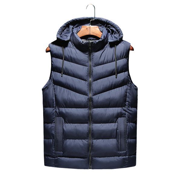 hoodies vest men 2019 new autumn winter warm sleeveless jacket waistcoat cotton-padded men's vest fashion casual coats mens, Black
hoodies vest men 2019 new autumn winter warm sleeveless jacket waistcoat cotton-padded men's vest fashion casual coats mens, Black