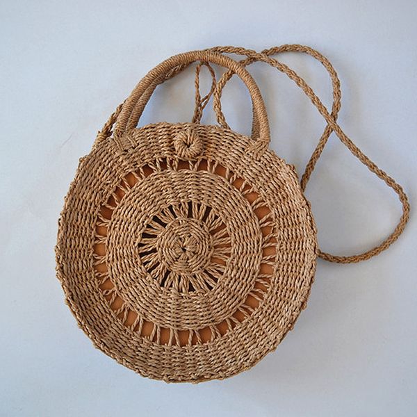 fashion 2020 new straw bag female summer round hollow out bag shoulder crossbody circular beach
fashion 2020 new straw bag female summer round hollow out bag shoulder crossbody circular beach