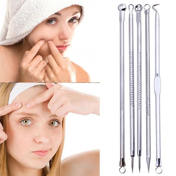 5 pcs per set acne removal needle face clean tool pimple blemish comedone blackhead extractor remover
5 pcs per set acne removal needle face clean tool pimple blemish comedone blackhead extractor remover