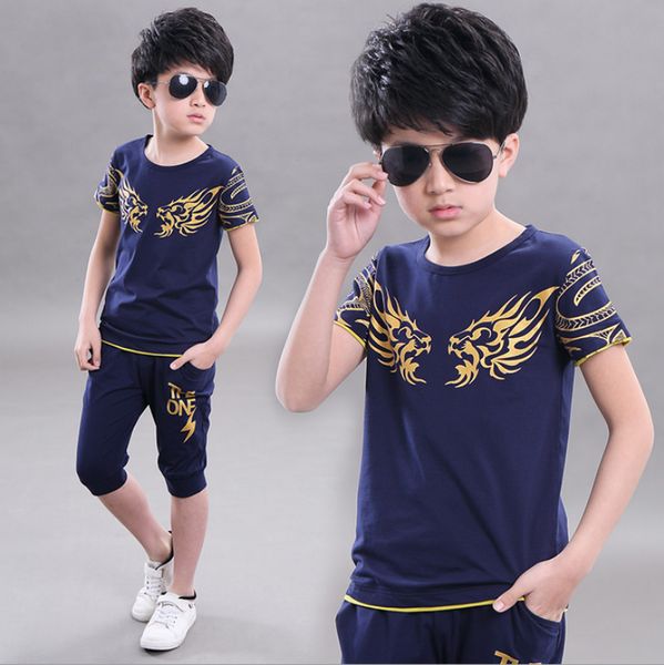 summer kids boys animal print t shirt shorts set children short sleeve shirt boys clothing set kids boy sport suit 4-14 age, White
summer kids boys animal print t shirt shorts set children short sleeve shirt boys clothing set kids boy sport suit 4-14 age, White