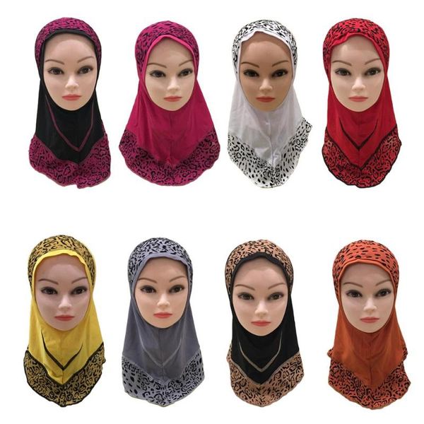kid girls hijab muslim leopard printed headscarf scarf one piece amira islamic arab wrap turban prayer hat full cover ramadan, Red
kid girls hijab muslim leopard printed headscarf scarf one piece amira islamic arab wrap turban prayer hat full cover ramadan, Red