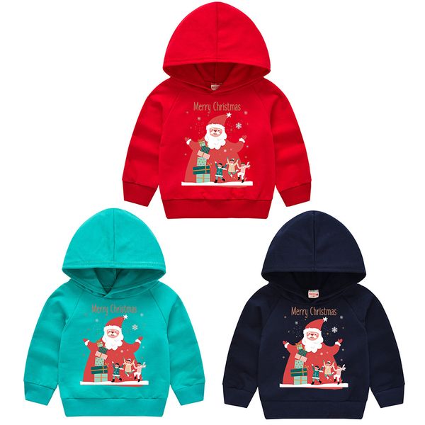 Xmas Fashion Toddler Baby Kids Boys Girls Clothes Christmas Cartoon Santa Long Sleeve Hooded Sweatshirt Tops T-shirt Clothes
Xmas Fashion Toddler Baby Kids Boys Girls Clothes Christmas Cartoon Santa Long Sleeve Hooded Sweatshirt Tops T-shirt Clothes