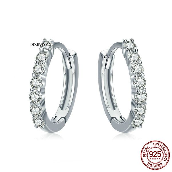 disiniya 100% 925 sterling silver dazzling cz crystal circle round hoop earrings for women sterling silver jewelry sce351-1h, Golden;silver
disiniya 100% 925 sterling silver dazzling cz crystal circle round hoop earrings for women sterling silver jewelry sce351-1h, Golden;silver