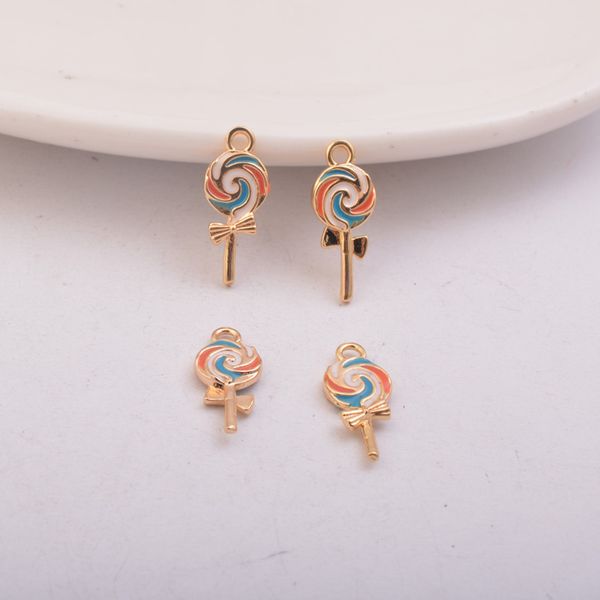 2pcs 7*16mm enamel lollipop charms gold color plated rainbow candy copper pndants accessories diy jewelry making, Bronze;silver
2pcs 7*16mm enamel lollipop charms gold color plated rainbow candy copper pndants accessories diy jewelry making, Bronze;silver
