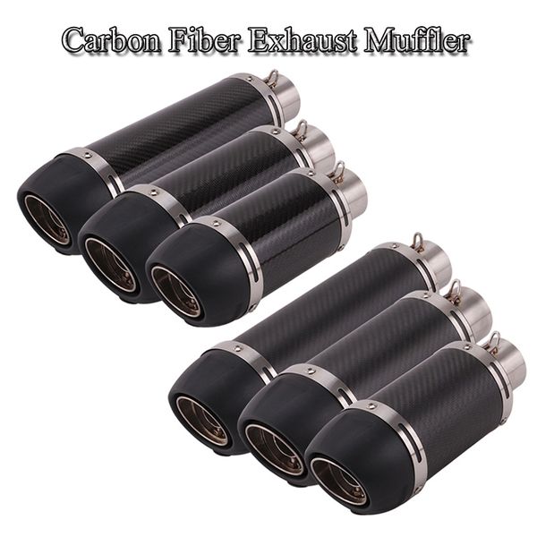 universal motorcycle exhaust pipe carbon fiber exhaust muffler pipe escape with db killer for most scooter trk502 gsxr750 z1000
universal motorcycle exhaust pipe carbon fiber exhaust muffler pipe escape with db killer for most scooter trk502 gsxr750 z1000