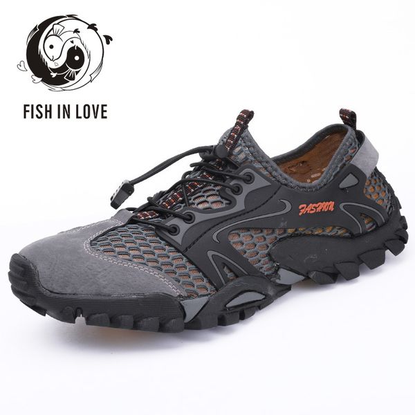 2020 yards 50 summer outdoor casual shoes men's hiking climbing mesh upstream shoes mens sneakers casual zapatos de hombre, Black
2020 yards 50 summer outdoor casual shoes men's hiking climbing mesh upstream shoes mens sneakers casual zapatos de hombre, Black