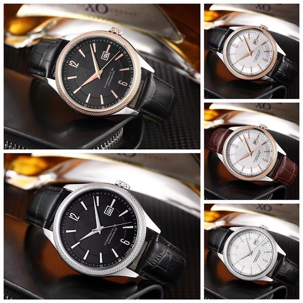 brand brown black leather fashion men stainless steel automatic luxury calendar watches sports men montre homme men's women reloj clock, Slivery;brown
brand brown black leather fashion men stainless steel automatic luxury calendar watches sports men montre homme men's women reloj clock, Slivery;brown