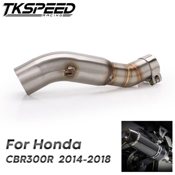 motorcycle exhaust system exhaust contact middle pipe connector for cbr300r cbr300 cbr300f 2014-2018
motorcycle exhaust system exhaust contact middle pipe connector for cbr300r cbr300 cbr300f 2014-2018