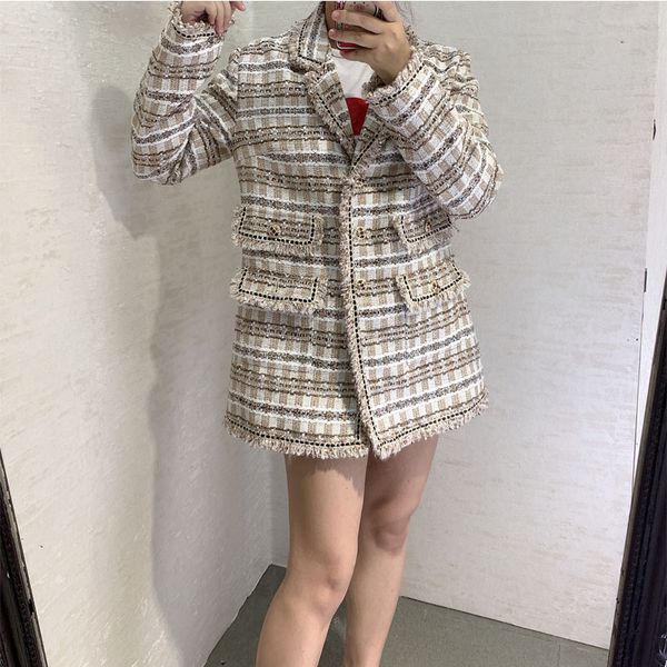 clothing women fashion temperament custom woven fabric long-sleeved jacket, Black;brown
clothing women fashion temperament custom woven fabric long-sleeved jacket, Black;brown