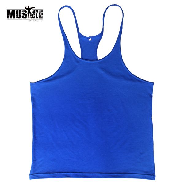 muscle alive fitness shirts men's sports clothes summer training gym clothing bodybuilding workout stringers vests running, Black;blue
muscle alive fitness shirts men's sports clothes summer training gym clothing bodybuilding workout stringers vests running, Black;blue