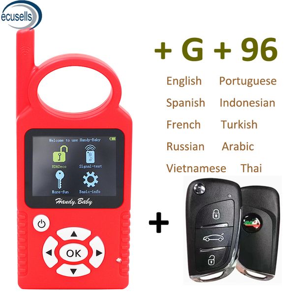 v9.0.5 handy baby can generate remote auto key programmer for 4d/46/48 chips support multi-languages with 1pc jmd super remote
v9.0.5 handy baby can generate remote auto key programmer for 4d/46/48 chips support multi-languages with 1pc jmd super remote