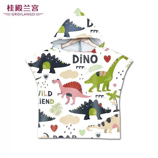 gridilango cute cartoon dinosaur family hooded cloak bath towels printed animal microfiber for boys girls swimming beacth towel
gridilango cute cartoon dinosaur family hooded cloak bath towels printed animal microfiber for boys girls swimming beacth towel