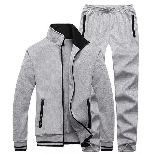 men's sets 5xl outerwear autumn sportswear streetwear two-piece suite casual couple coat leisure running men's wear, Gray
men's sets 5xl outerwear autumn sportswear streetwear two-piece suite casual couple coat leisure running men's wear, Gray