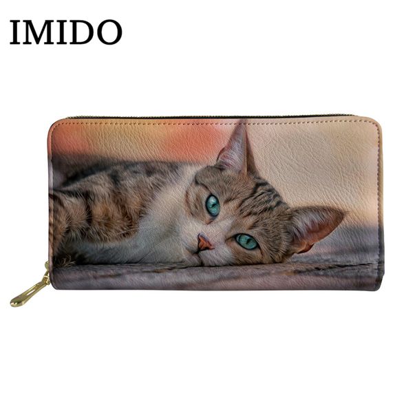 imido new fashion wallet cat wallet women cute animal cat 3d print long leather wallets ladies girls waterproof pu purse 2019, Red;black
imido new fashion wallet cat wallet women cute animal cat 3d print long leather wallets ladies girls waterproof pu purse 2019, Red;black