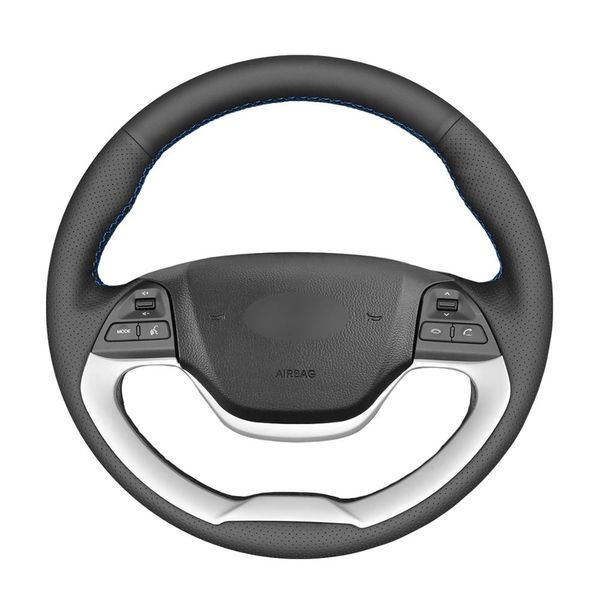 hand-stitched black pu artificial leather steering wheel cover for kia morning 2011-2016 picanto 2012-2015
hand-stitched black pu artificial leather steering wheel cover for kia morning 2011-2016 picanto 2012-2015